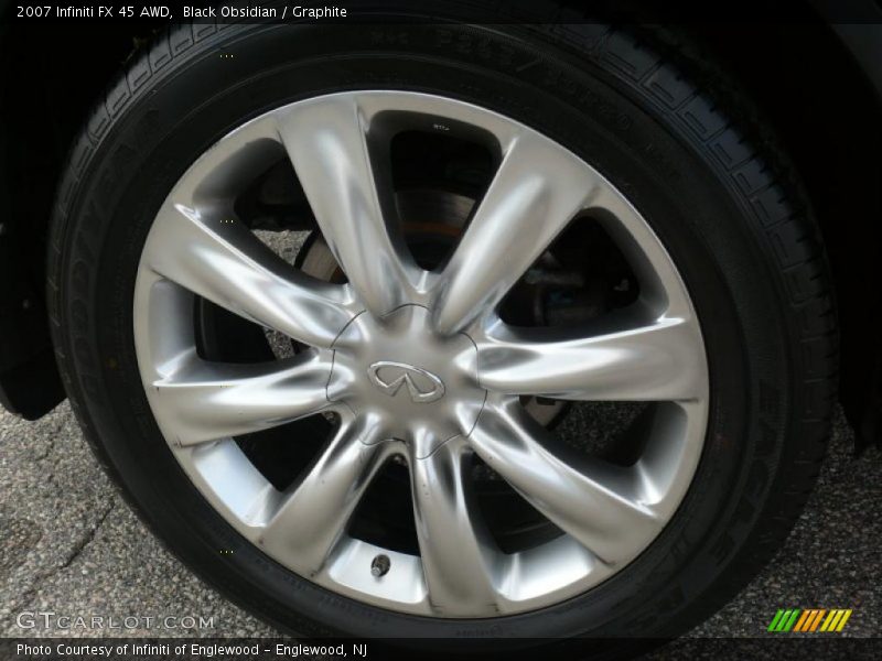 Black Obsidian / Graphite 2007 Infiniti FX 45 AWD