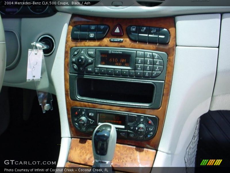 Black / Ash 2004 Mercedes-Benz CLK 500 Coupe