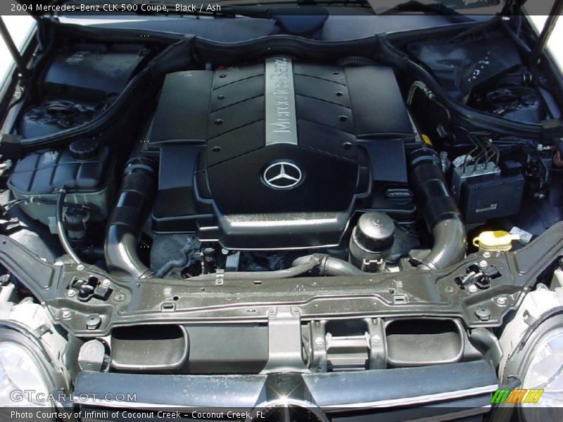 Black / Ash 2004 Mercedes-Benz CLK 500 Coupe