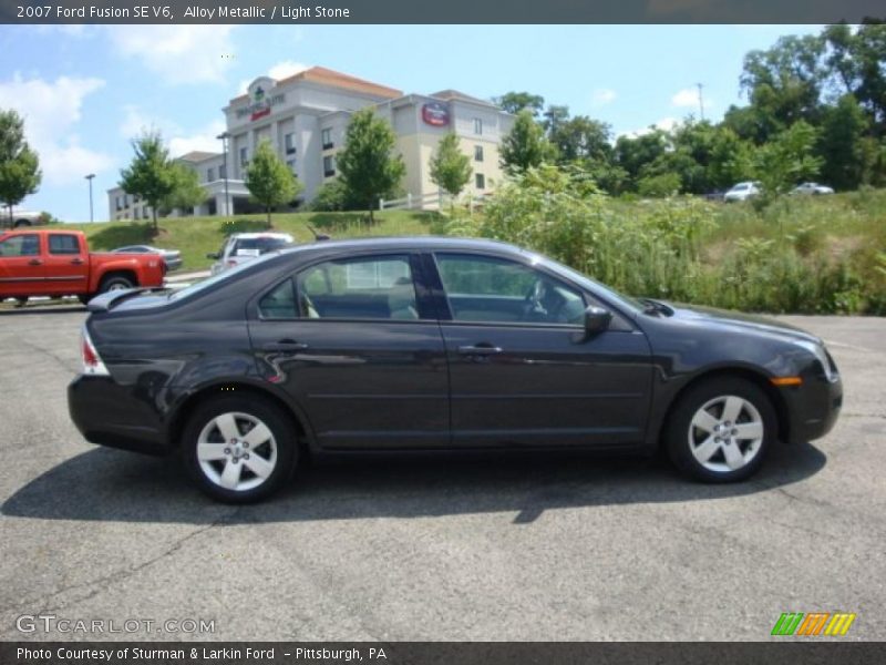 Alloy Metallic / Light Stone 2007 Ford Fusion SE V6