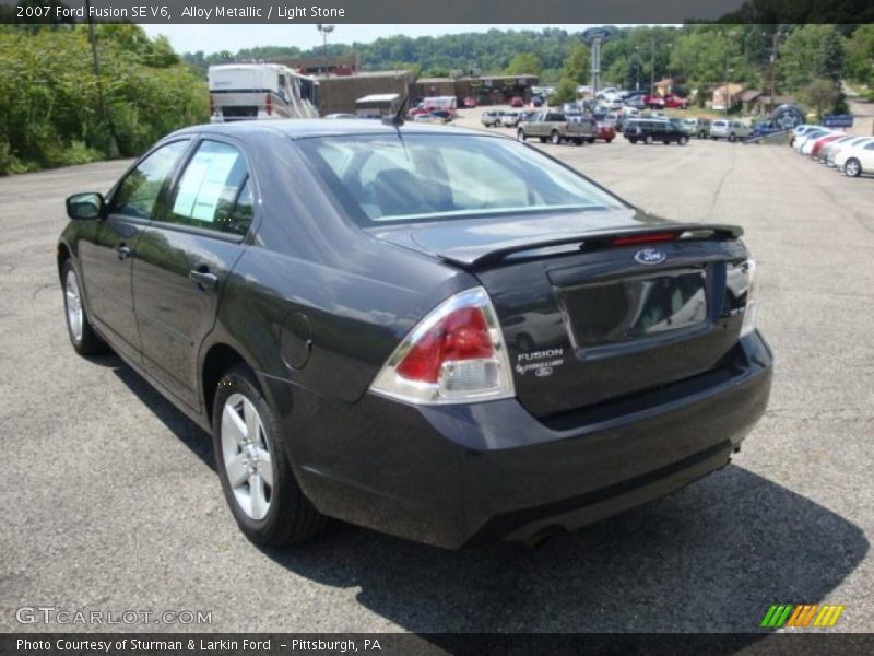 Alloy Metallic / Light Stone 2007 Ford Fusion SE V6
