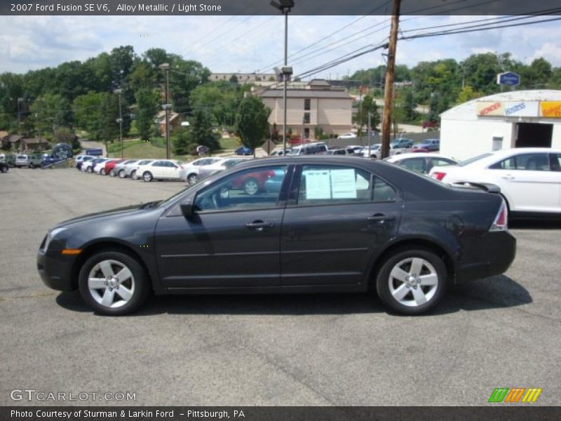 Alloy Metallic / Light Stone 2007 Ford Fusion SE V6