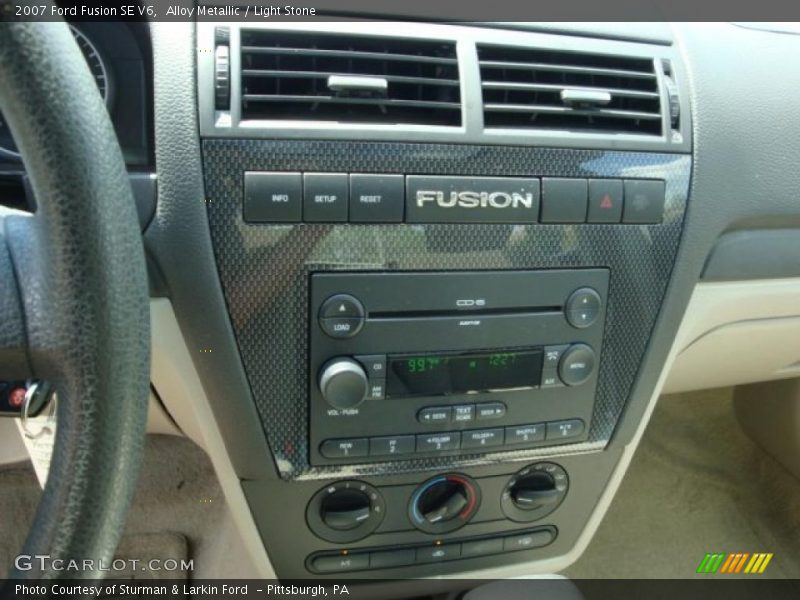 Alloy Metallic / Light Stone 2007 Ford Fusion SE V6