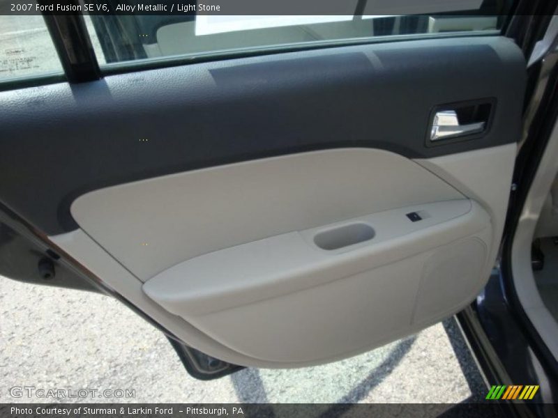 Alloy Metallic / Light Stone 2007 Ford Fusion SE V6