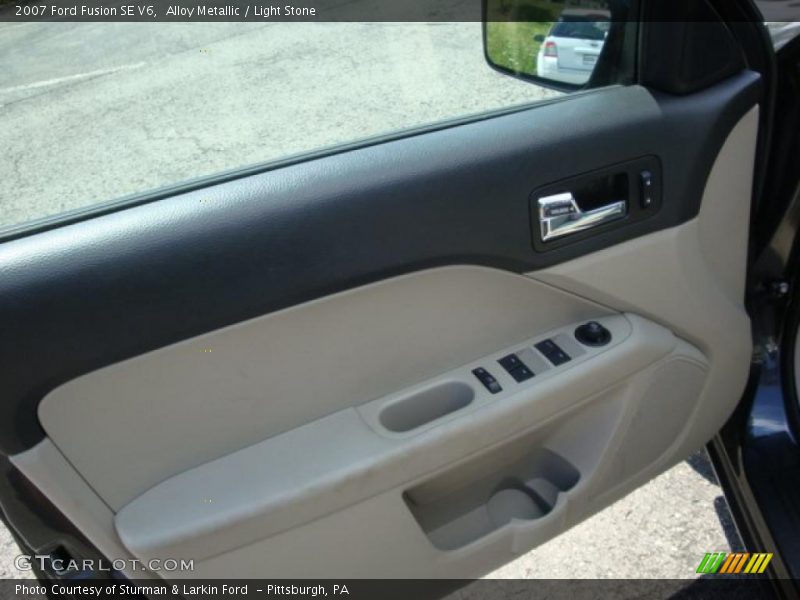 Alloy Metallic / Light Stone 2007 Ford Fusion SE V6