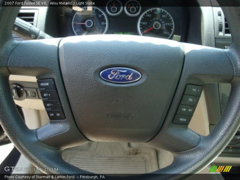 Alloy Metallic / Light Stone 2007 Ford Fusion SE V6
