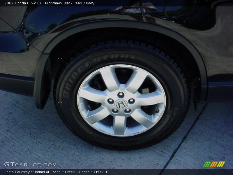 Nighthawk Black Pearl / Ivory 2007 Honda CR-V EX