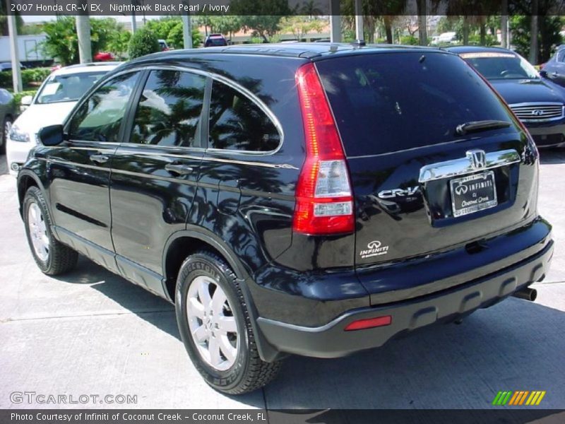 Nighthawk Black Pearl / Ivory 2007 Honda CR-V EX
