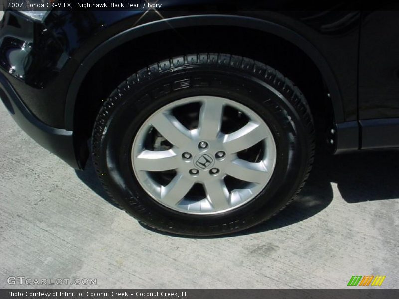 Nighthawk Black Pearl / Ivory 2007 Honda CR-V EX