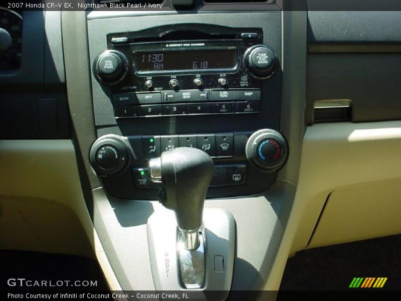 Nighthawk Black Pearl / Ivory 2007 Honda CR-V EX
