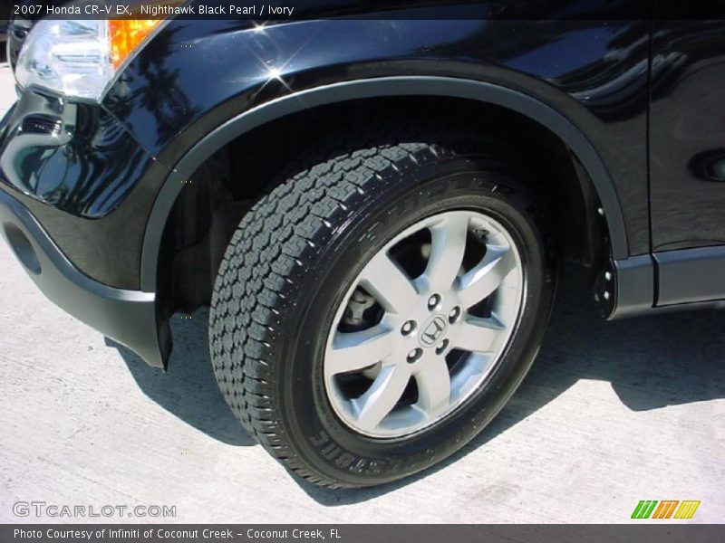 Nighthawk Black Pearl / Ivory 2007 Honda CR-V EX