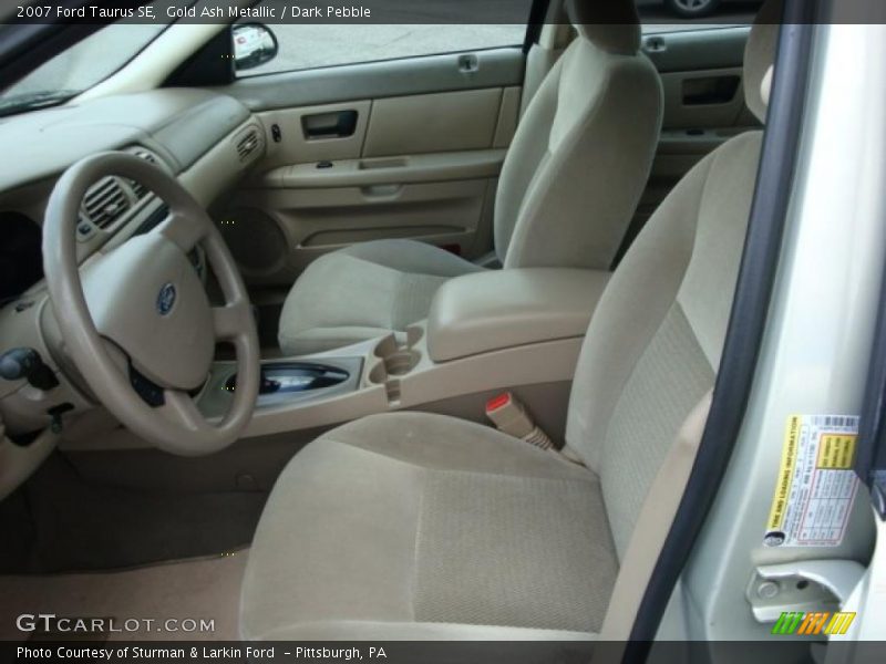 Gold Ash Metallic / Dark Pebble 2007 Ford Taurus SE