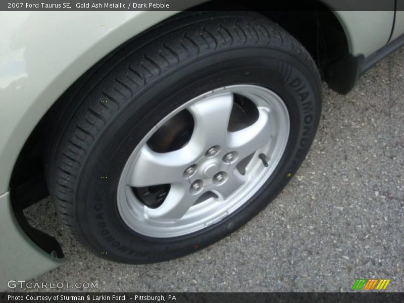 Gold Ash Metallic / Dark Pebble 2007 Ford Taurus SE