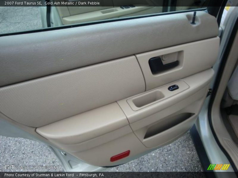 Gold Ash Metallic / Dark Pebble 2007 Ford Taurus SE