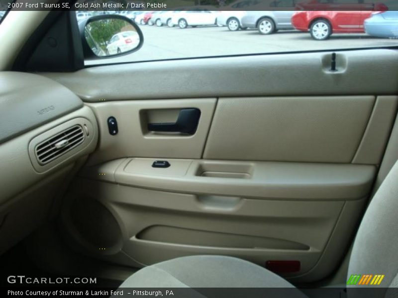 Gold Ash Metallic / Dark Pebble 2007 Ford Taurus SE