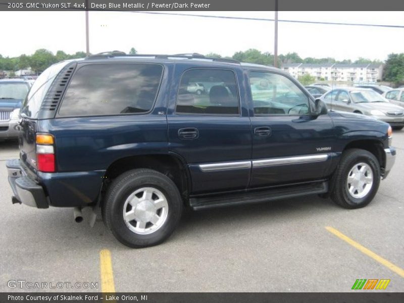 Deep Blue Metallic / Pewter/Dark Pewter 2005 GMC Yukon SLT 4x4