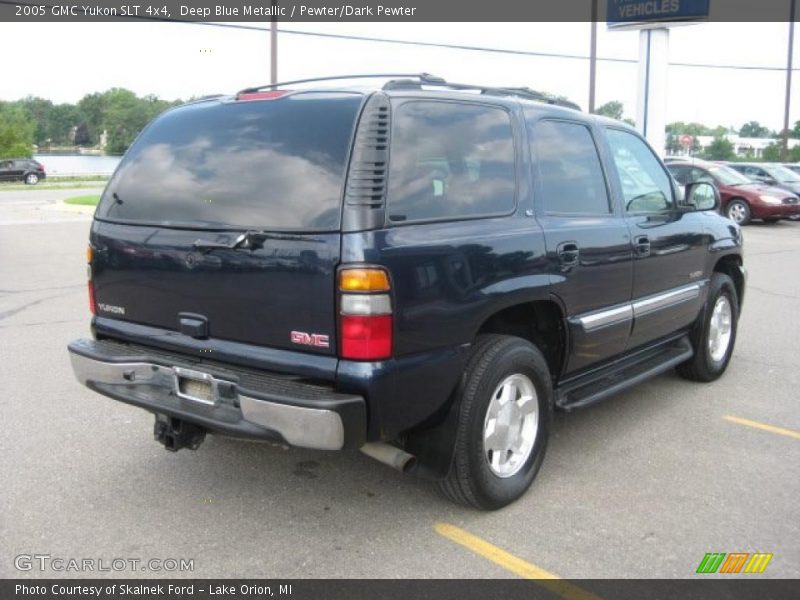 Deep Blue Metallic / Pewter/Dark Pewter 2005 GMC Yukon SLT 4x4