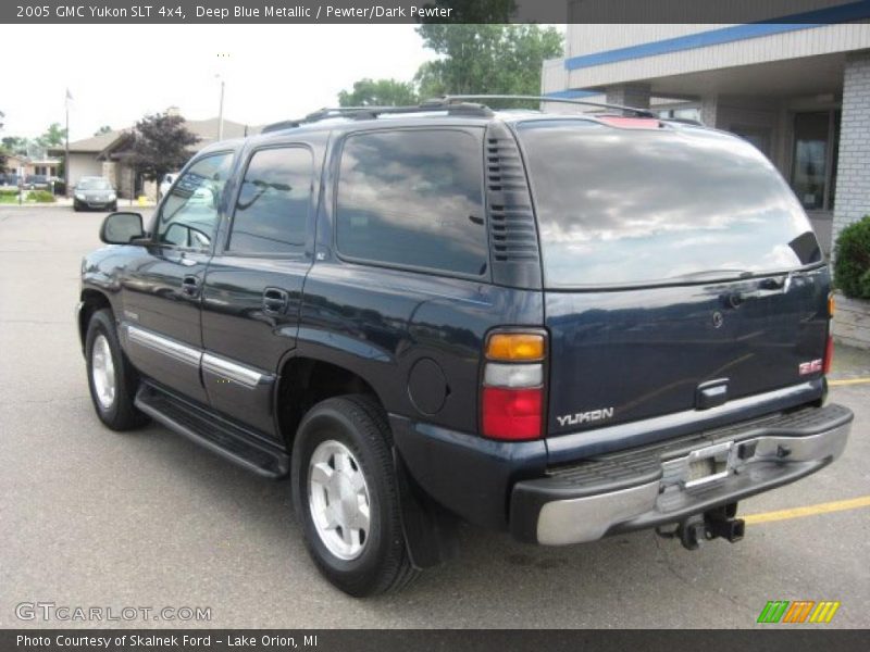 Deep Blue Metallic / Pewter/Dark Pewter 2005 GMC Yukon SLT 4x4