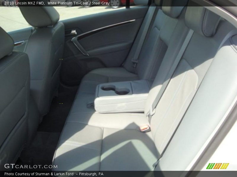 White Platinum Tri-Coat / Steel Gray 2010 Lincoln MKZ FWD