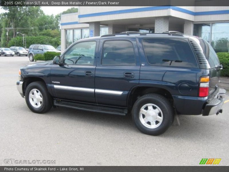 Deep Blue Metallic / Pewter/Dark Pewter 2005 GMC Yukon SLT 4x4