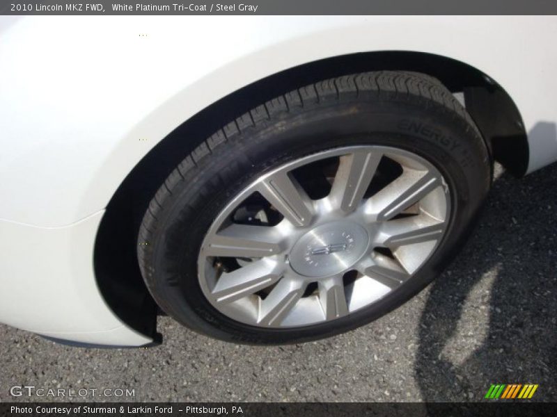 White Platinum Tri-Coat / Steel Gray 2010 Lincoln MKZ FWD