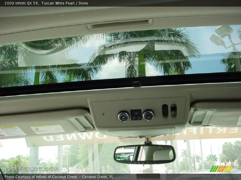 Tuscan White Pearl / Stone 2009 Infiniti QX 56