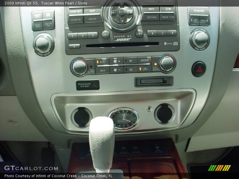Tuscan White Pearl / Stone 2009 Infiniti QX 56