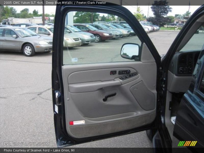 Deep Blue Metallic / Pewter/Dark Pewter 2005 GMC Yukon SLT 4x4