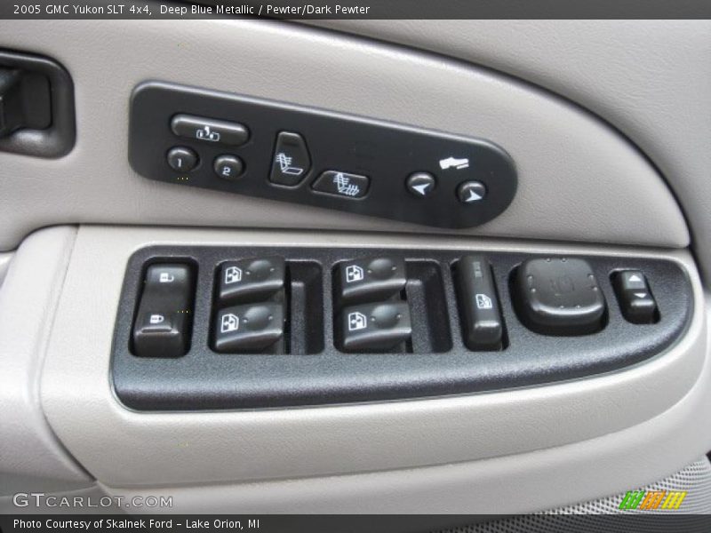 Deep Blue Metallic / Pewter/Dark Pewter 2005 GMC Yukon SLT 4x4