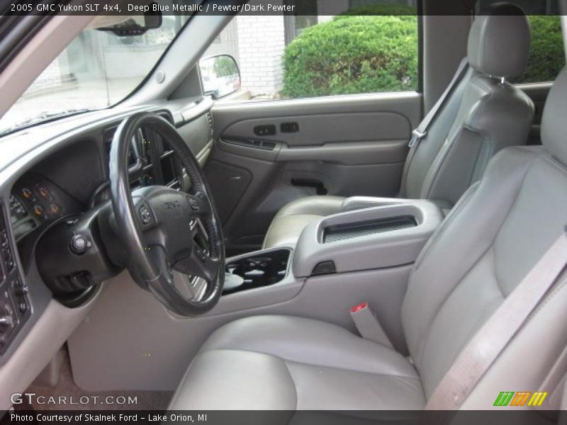 Deep Blue Metallic / Pewter/Dark Pewter 2005 GMC Yukon SLT 4x4