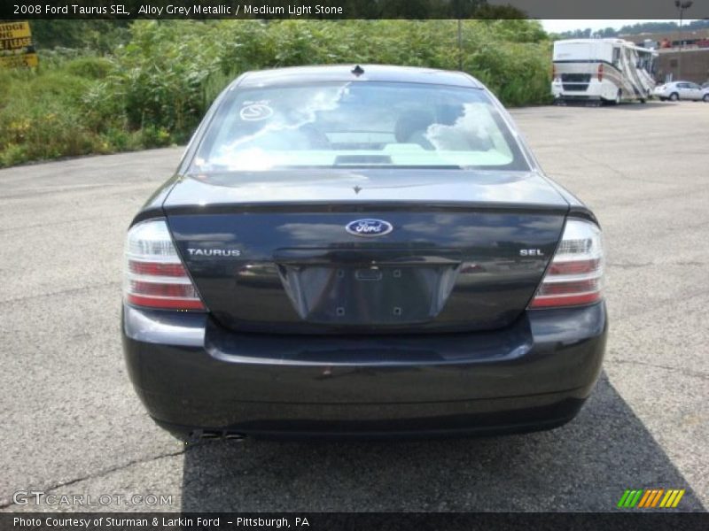 Alloy Grey Metallic / Medium Light Stone 2008 Ford Taurus SEL