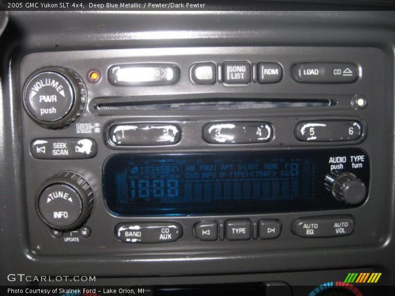 Deep Blue Metallic / Pewter/Dark Pewter 2005 GMC Yukon SLT 4x4