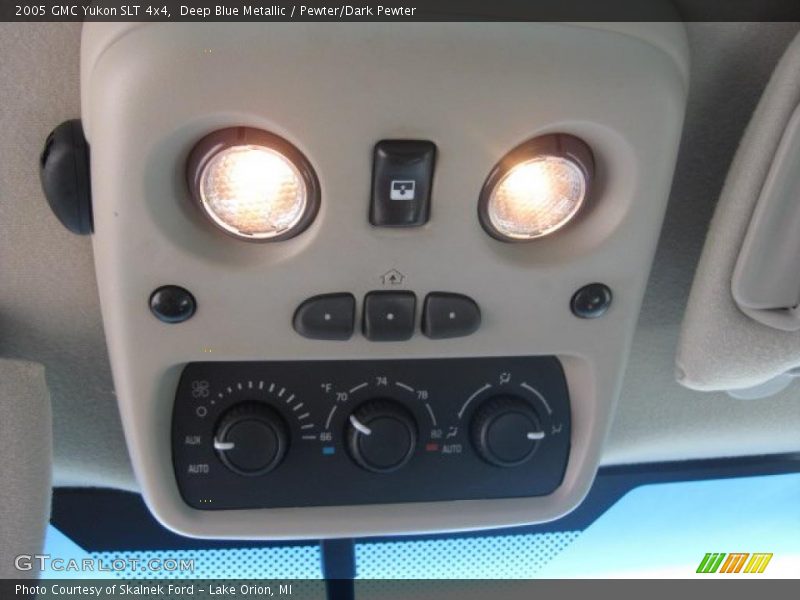 Deep Blue Metallic / Pewter/Dark Pewter 2005 GMC Yukon SLT 4x4