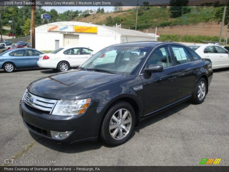 Alloy Grey Metallic / Medium Light Stone 2008 Ford Taurus SEL