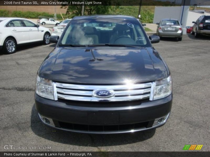 Alloy Grey Metallic / Medium Light Stone 2008 Ford Taurus SEL