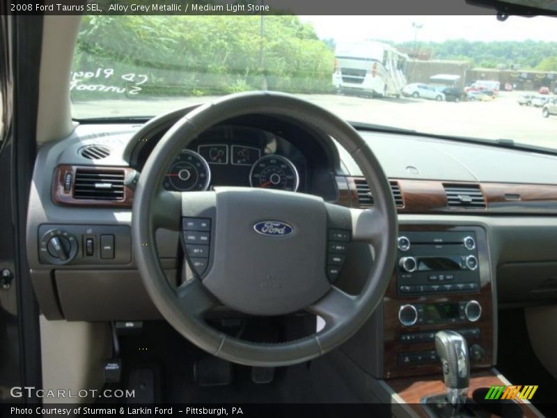 Alloy Grey Metallic / Medium Light Stone 2008 Ford Taurus SEL