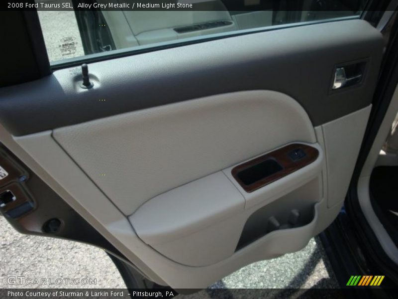 Alloy Grey Metallic / Medium Light Stone 2008 Ford Taurus SEL
