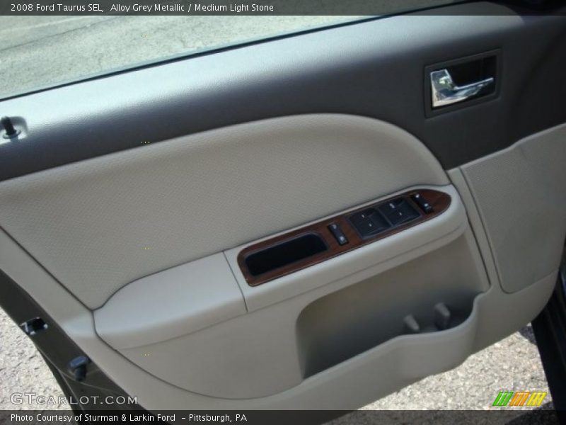 Alloy Grey Metallic / Medium Light Stone 2008 Ford Taurus SEL
