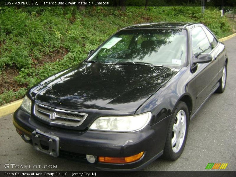 Flamenco Black Pearl Metallic / Charcoal 1997 Acura CL 2.2