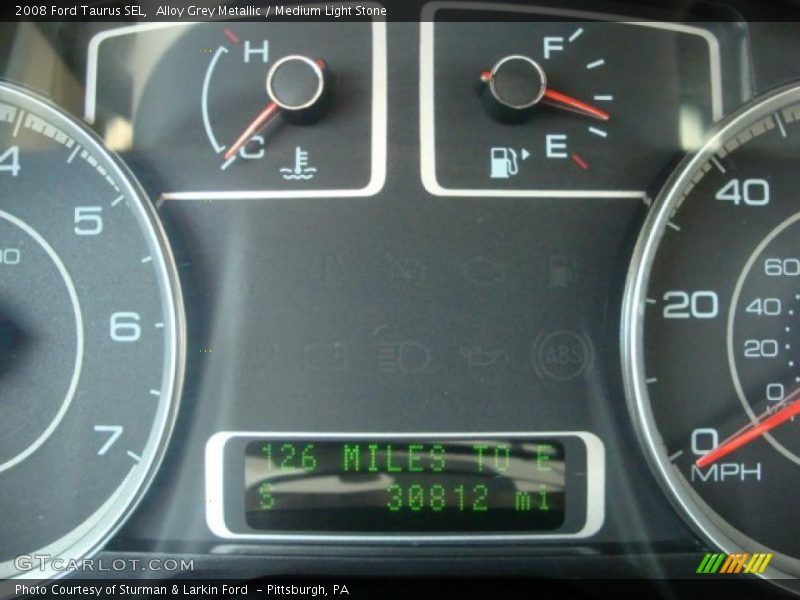 Alloy Grey Metallic / Medium Light Stone 2008 Ford Taurus SEL