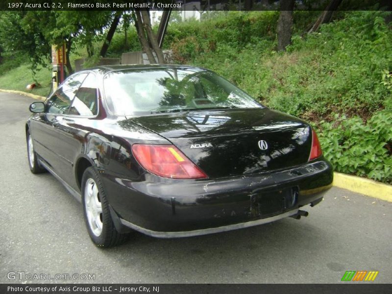 Flamenco Black Pearl Metallic / Charcoal 1997 Acura CL 2.2