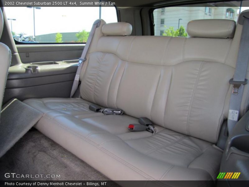 Summit White / Tan 2002 Chevrolet Suburban 2500 LT 4x4