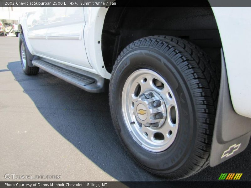 Summit White / Tan 2002 Chevrolet Suburban 2500 LT 4x4