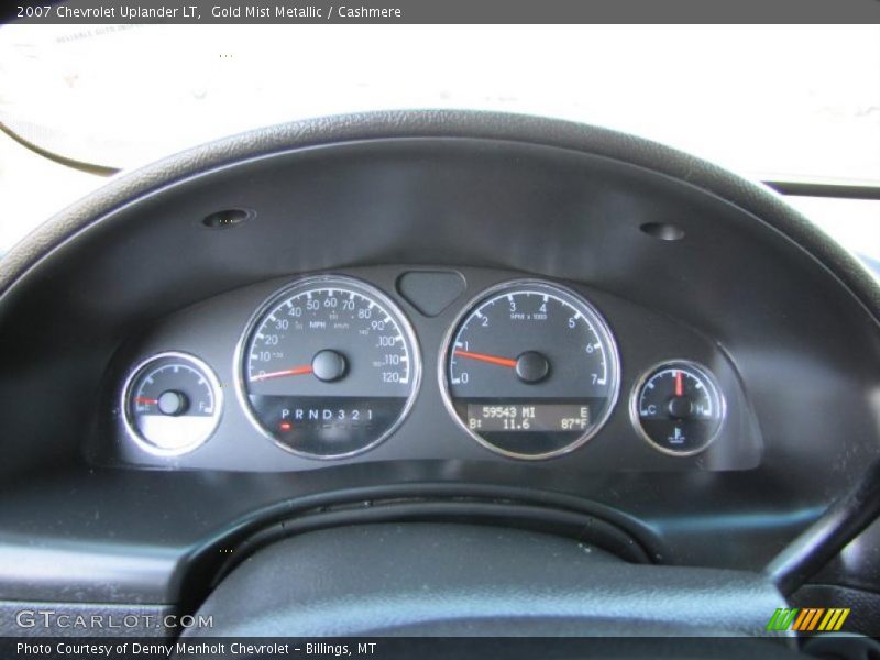 Gold Mist Metallic / Cashmere 2007 Chevrolet Uplander LT