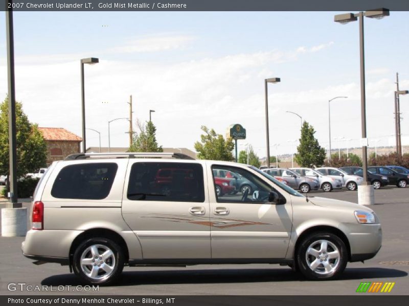 Gold Mist Metallic / Cashmere 2007 Chevrolet Uplander LT