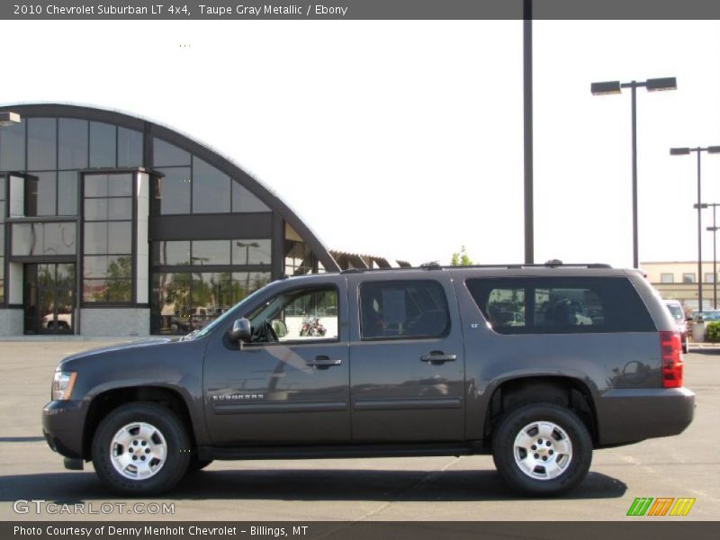 Taupe Gray Metallic / Ebony 2010 Chevrolet Suburban LT 4x4