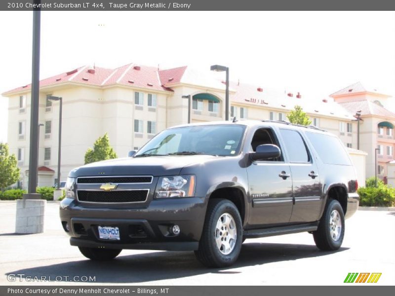 Taupe Gray Metallic / Ebony 2010 Chevrolet Suburban LT 4x4