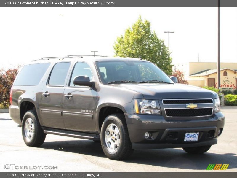 Taupe Gray Metallic / Ebony 2010 Chevrolet Suburban LT 4x4