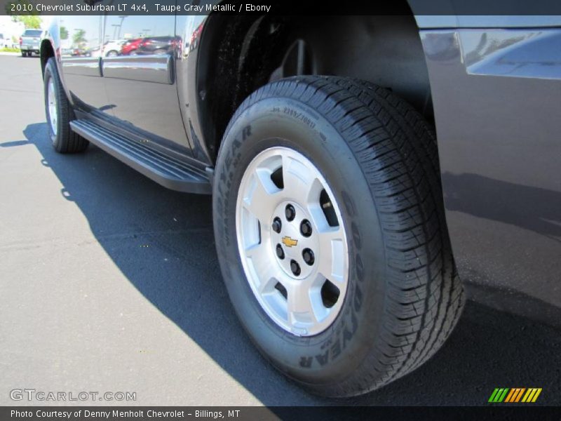 Taupe Gray Metallic / Ebony 2010 Chevrolet Suburban LT 4x4
