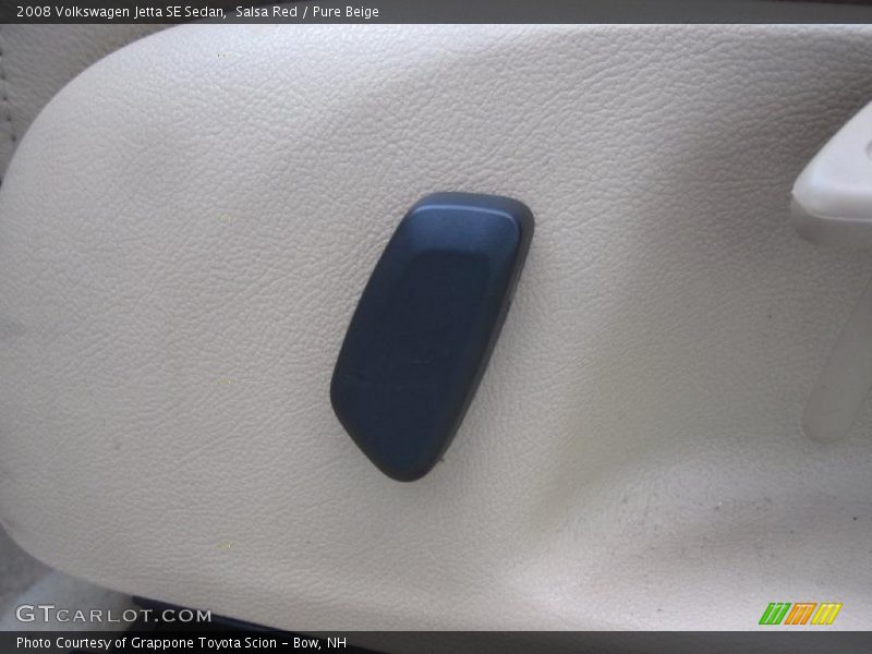 Salsa Red / Pure Beige 2008 Volkswagen Jetta SE Sedan